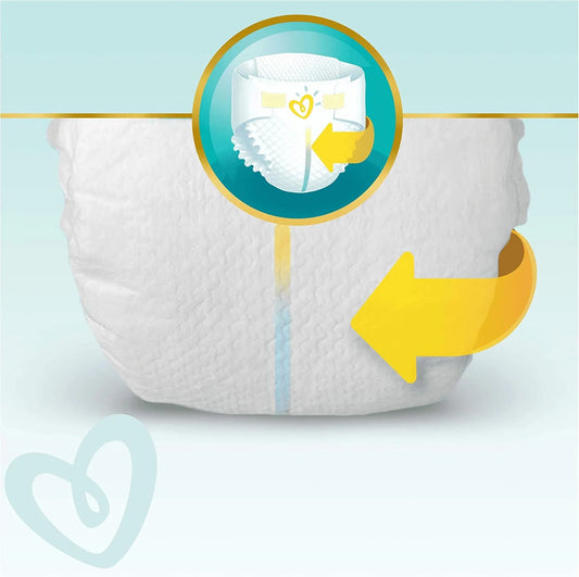 Pampers New Baby Nappy Size 2 (4-8 kg) - Jumbo Pack (x68 Nappies)